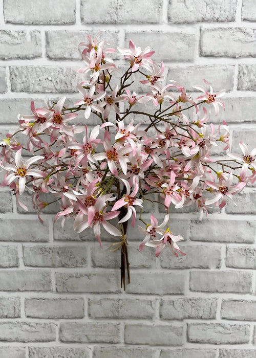 Faux Pink Forsythia Sprays
