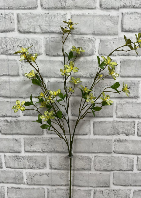 Faux Plum Flower Stem
