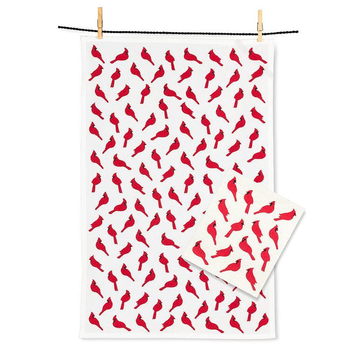 Tea Towel Set - Cardinals