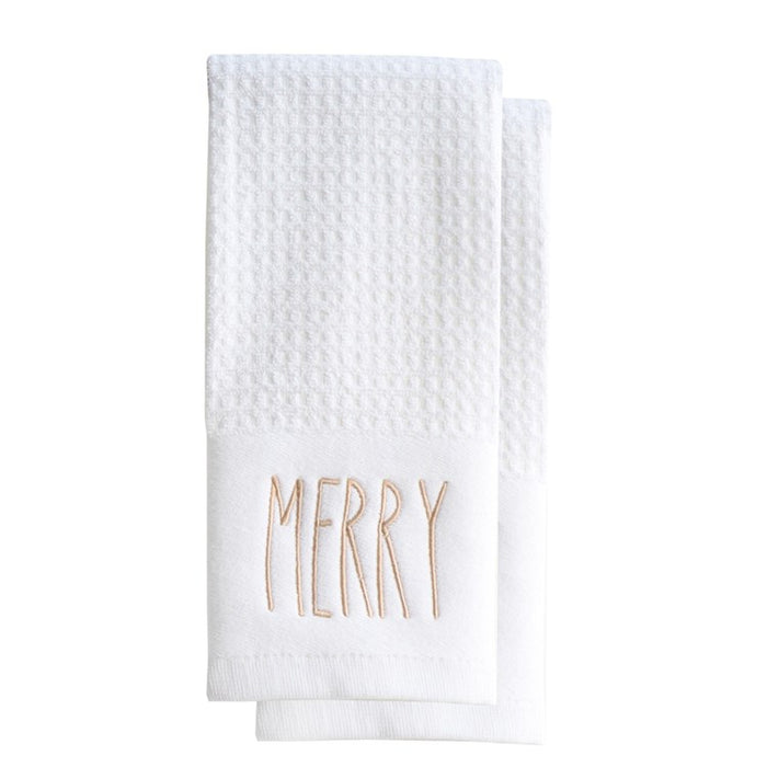 Terry Hand Towels - Merry