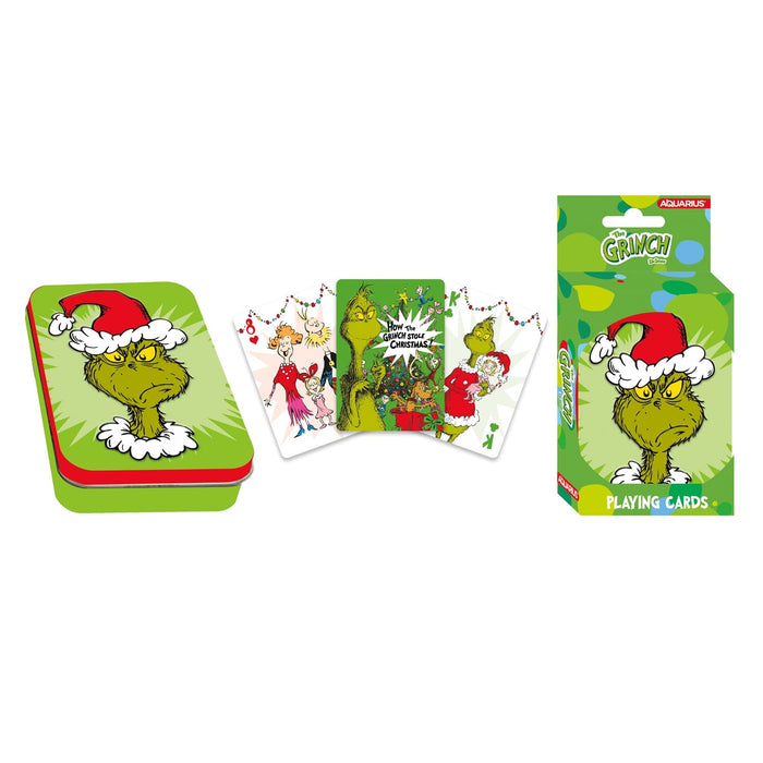 Grinch Playing Cards