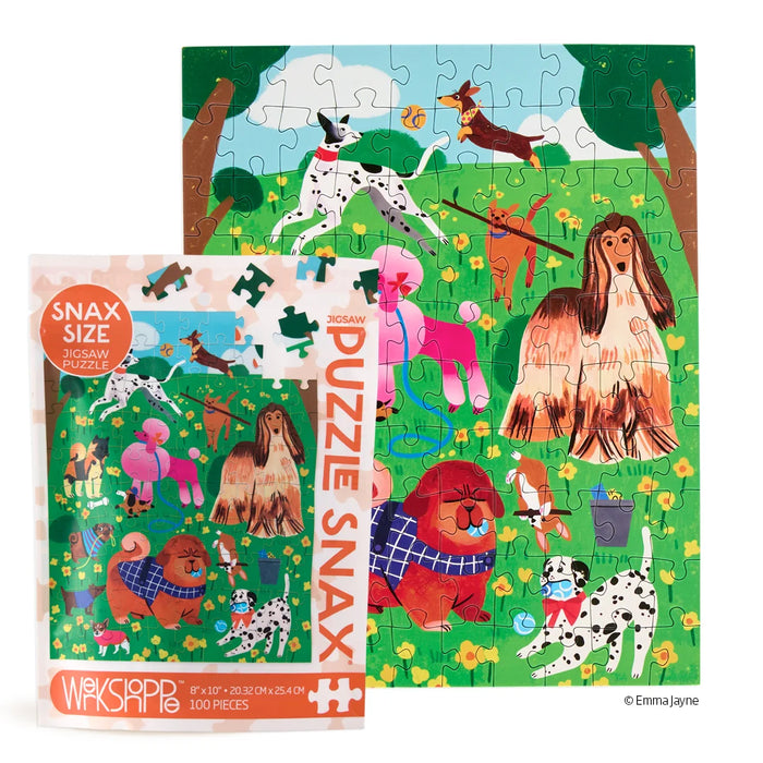 Puzzle Snax - Puppy Park  - 100 piece