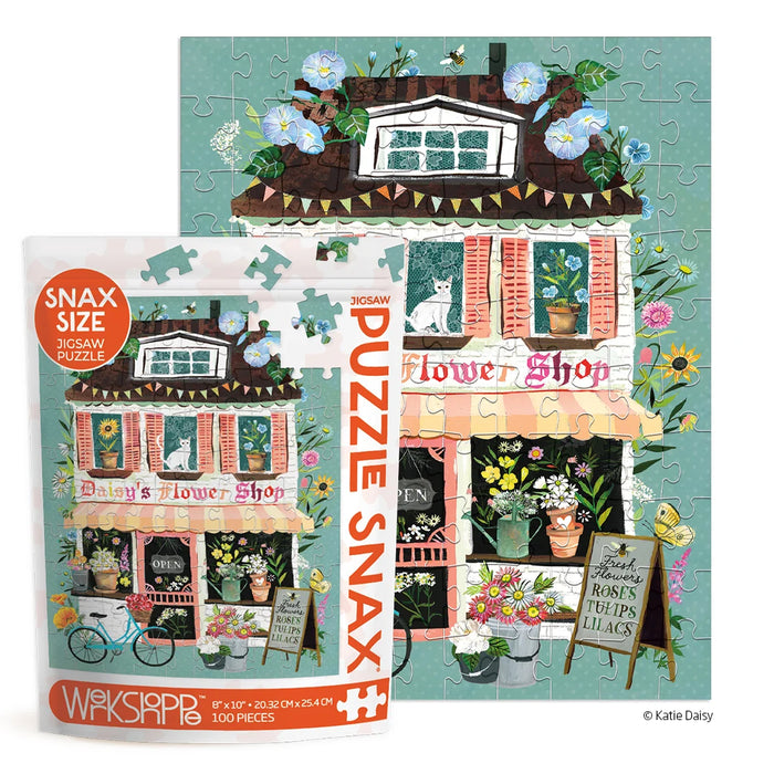 Puzzle Snax - Daisy Flower Shop - 100 piece