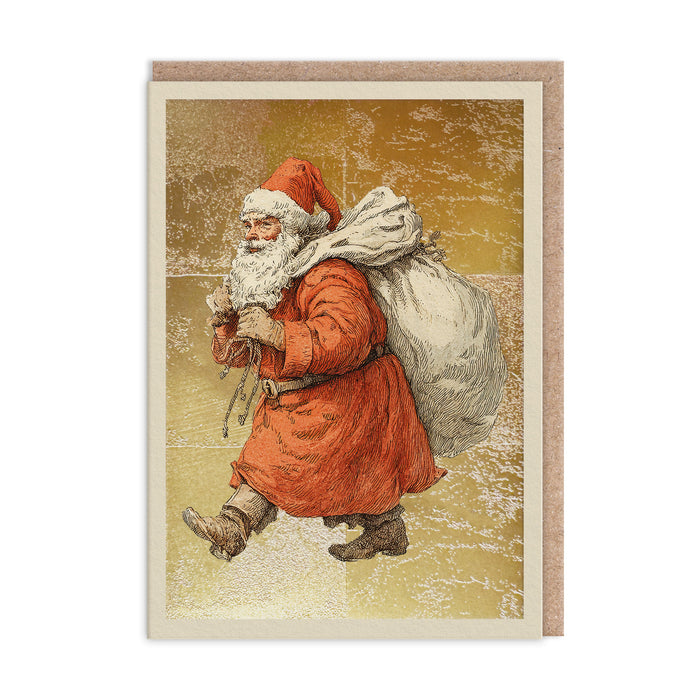 Card -Santa Christmas Card