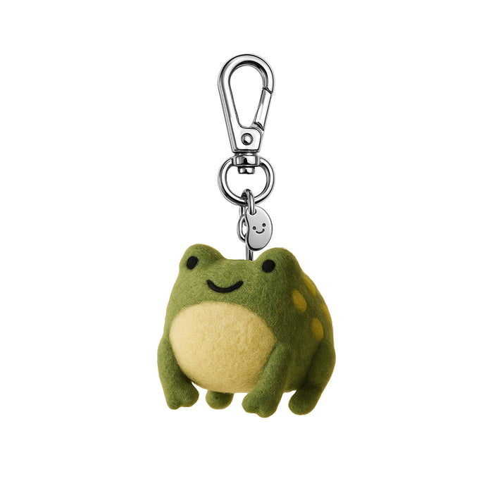 Felt Key Chain/Bag Charms - Frank Frog