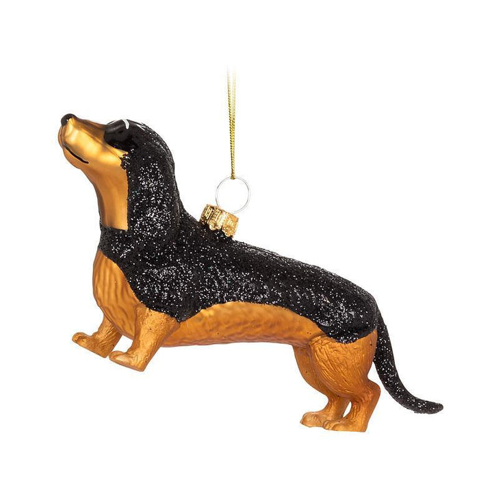 Christmas Daschund Ornament