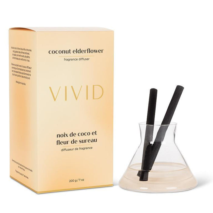 Diffuser Set - Coconut Elderberry