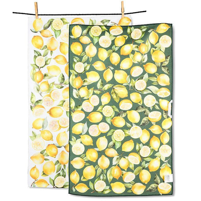 Tea Towel - Quick Dry - Lemons