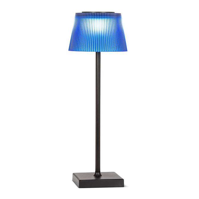 Fluted Outdoor LED Table Lamp