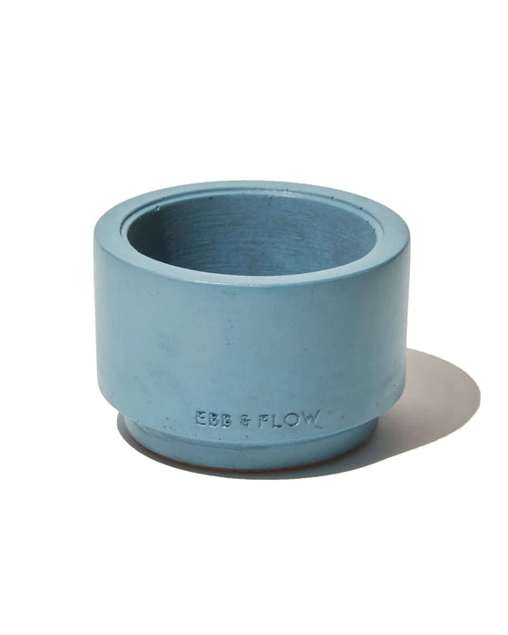 Refillable Concrete Candle Vessel