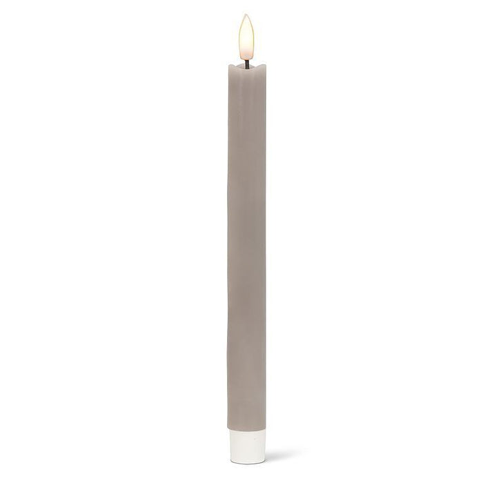 LED Set of 2 Taper Candles