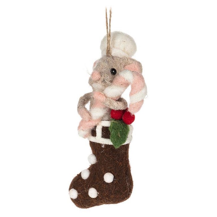 Mouse in Stocking