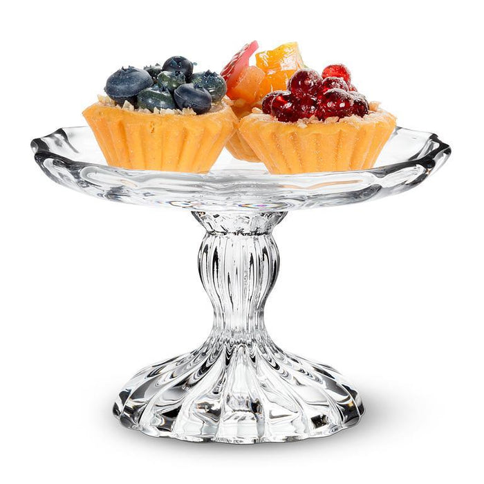 Embossed Pedestal Dish