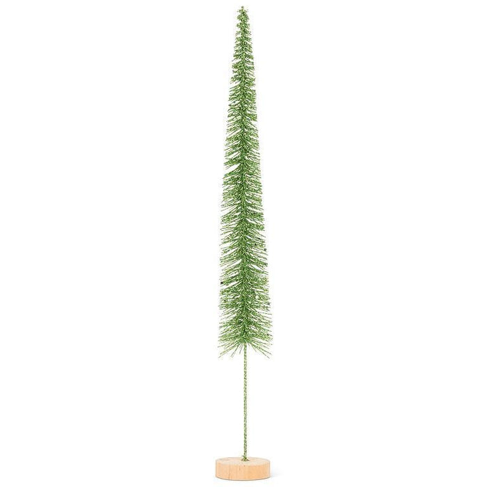 Glitter Skinny Tree - Green