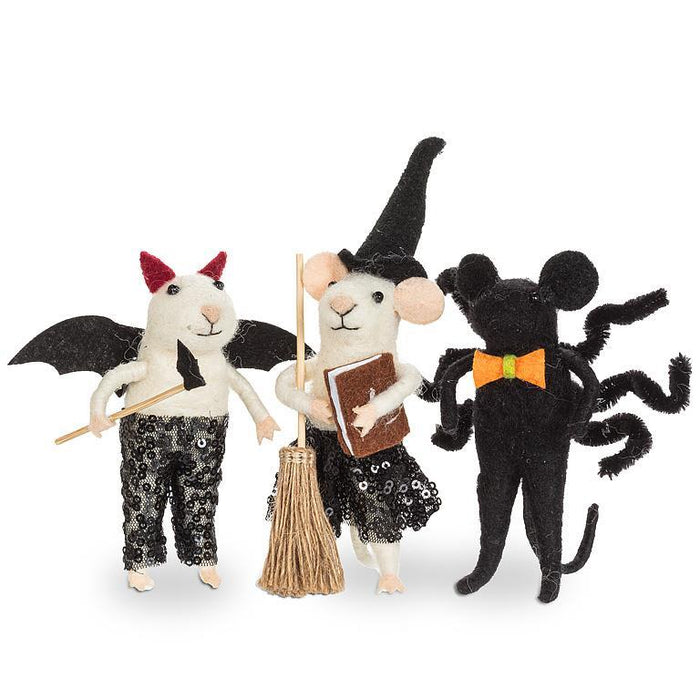 Mouse in Halloween Costumes