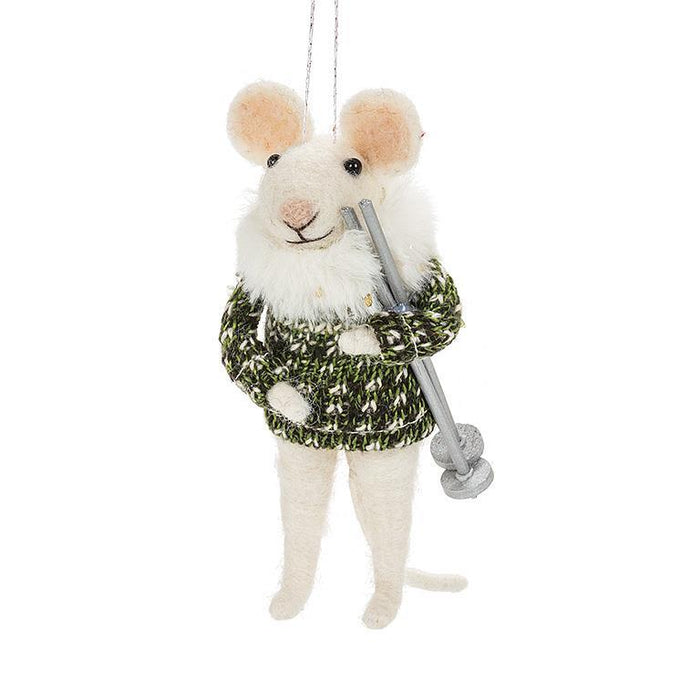 Felt Winter Mouse