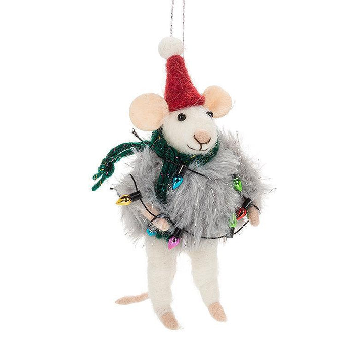Felt Winter Mouse