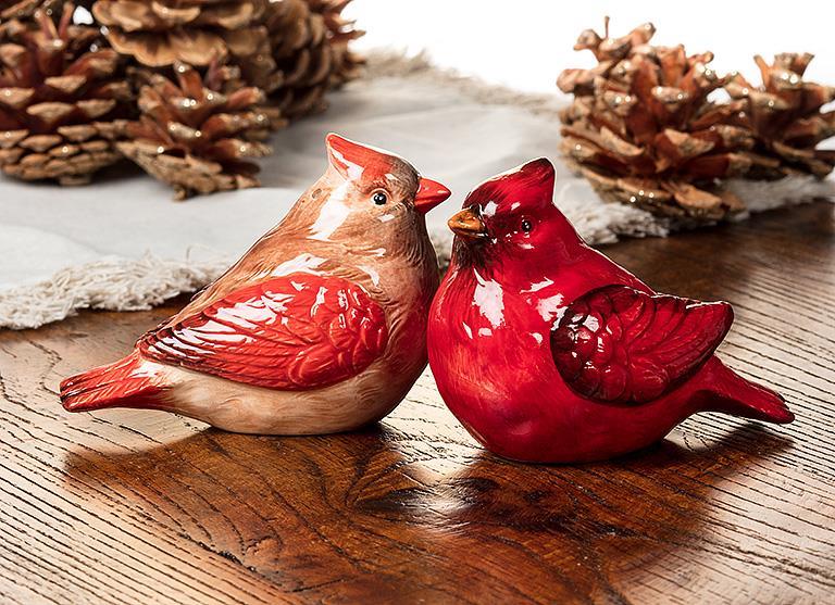 Salt & Pepper Shaker - Cardinals