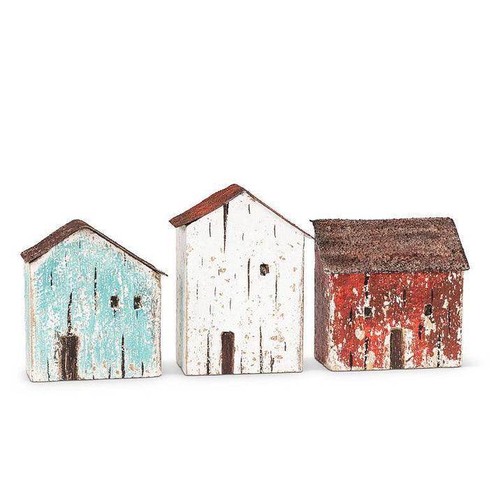 Mini Wood House Decor