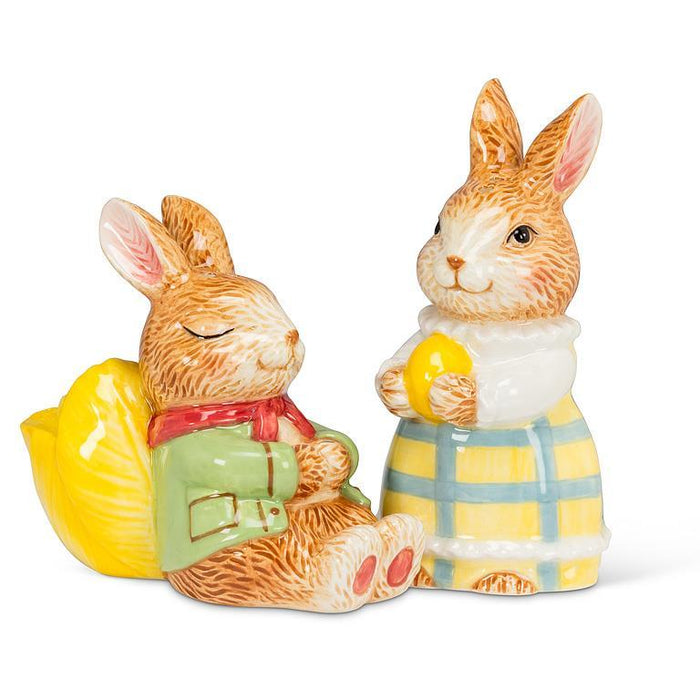 Salt & Pepper Shaker - Dress up Bunnies