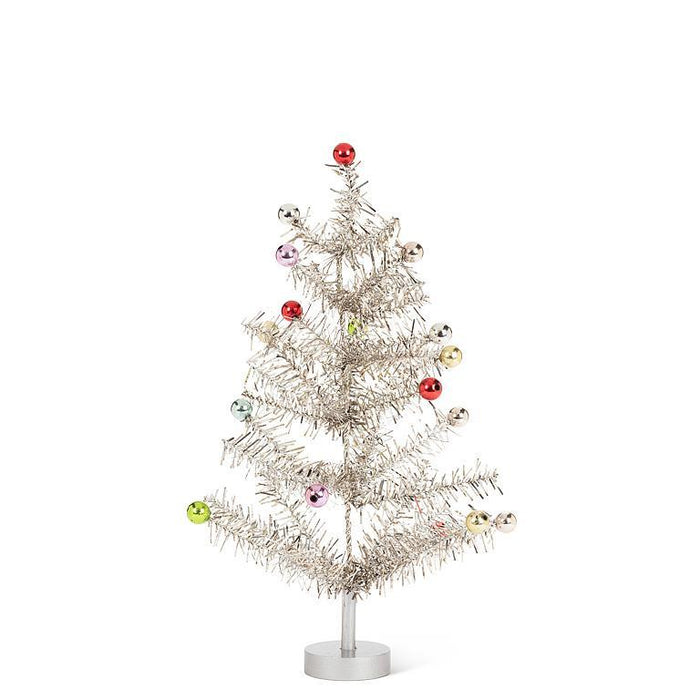 Silver Tinsel Trees