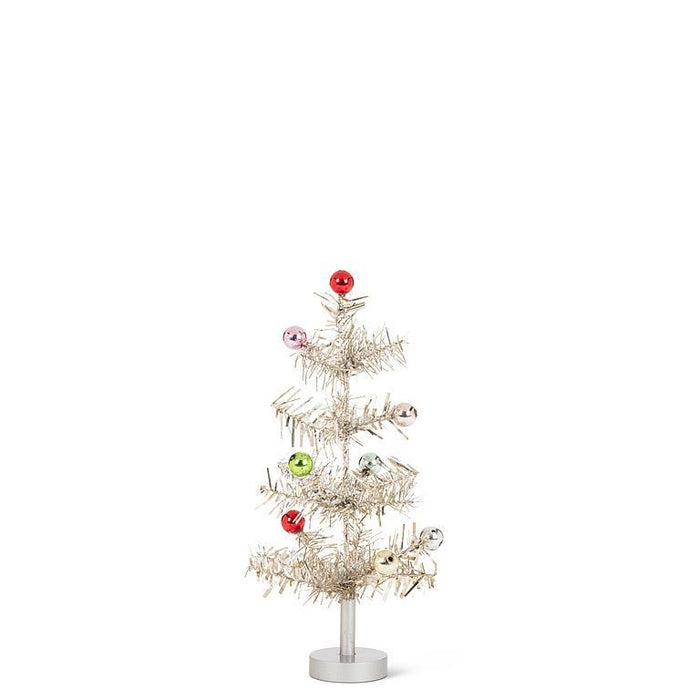 Silver Tinsel Trees