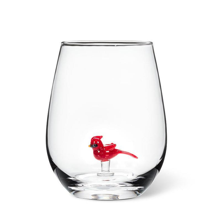 Stemless Wine Glass Christmas