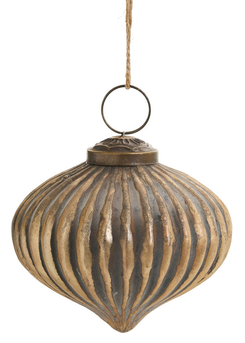 Ornament - Gold Onion Shaped