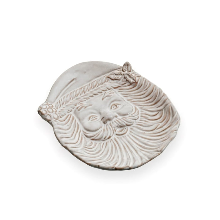 Stoneware Santa Plate