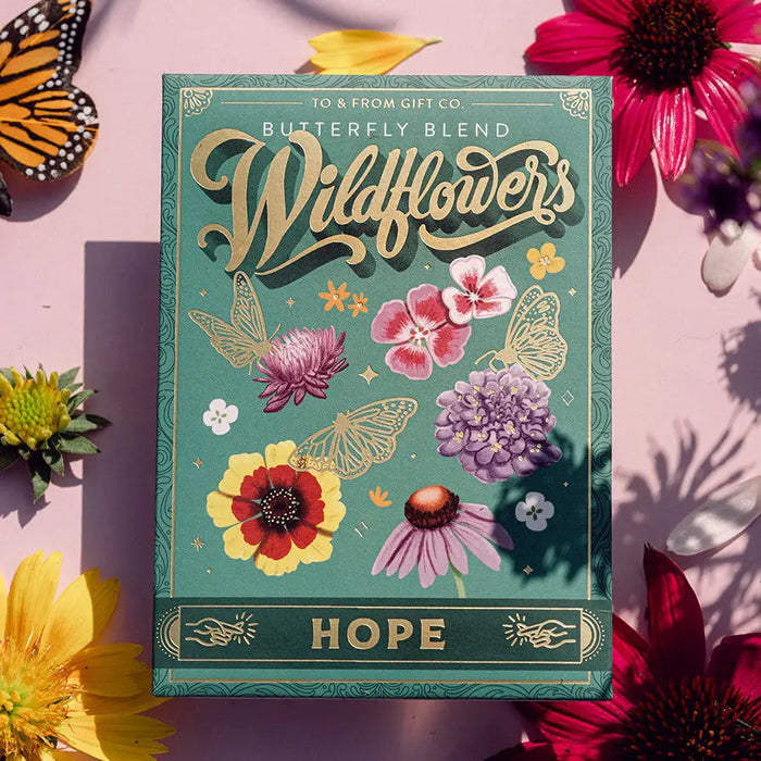 Floral Seed Packet - Butterfly Wildflowers