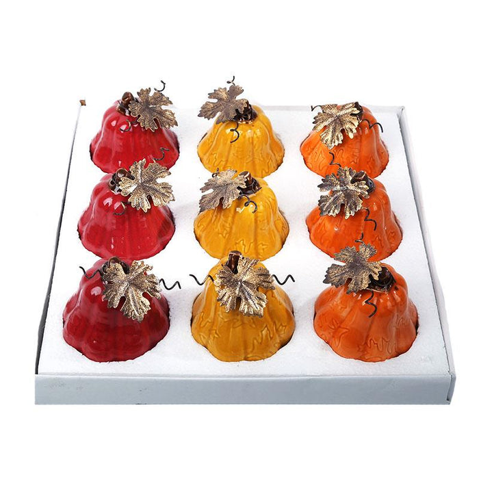 Assorted Pumpkin Tabletop Decor