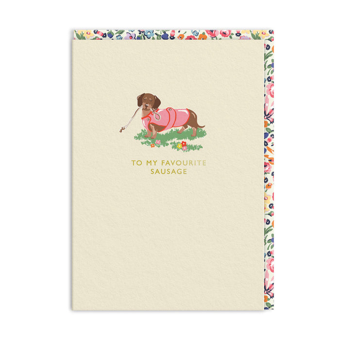 Card - To My Favourite Sausage
