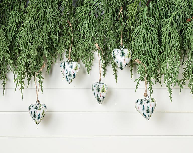 Heart with Trees Ornament