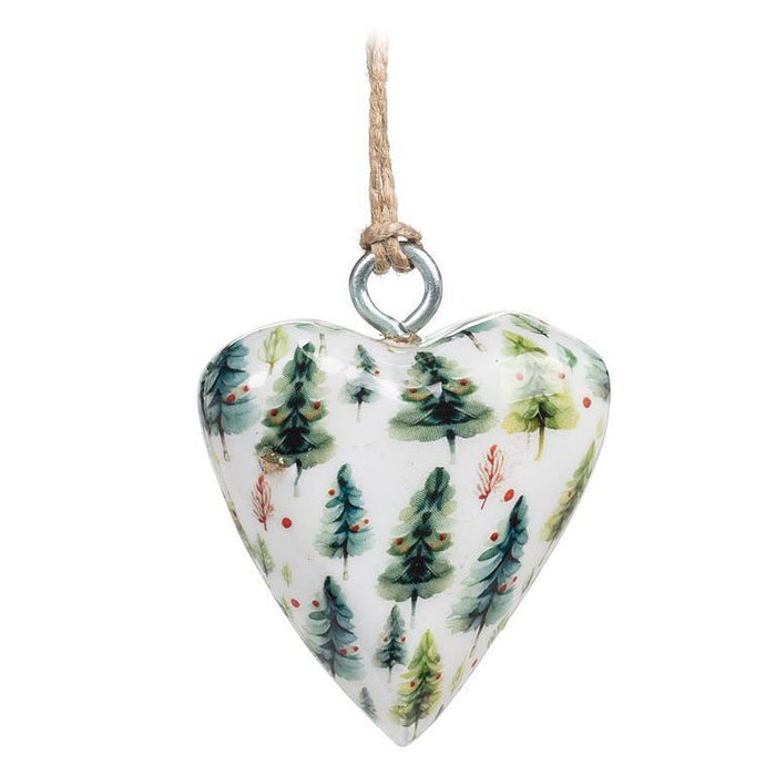 Heart with Trees Ornament