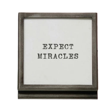 Small Square Frame with Saying