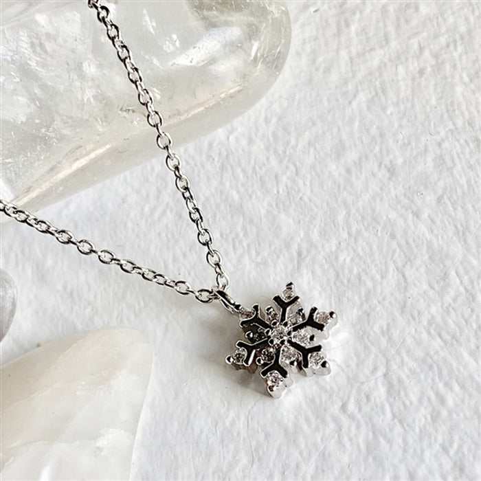 Necklace  - Neige Snowflake Charm