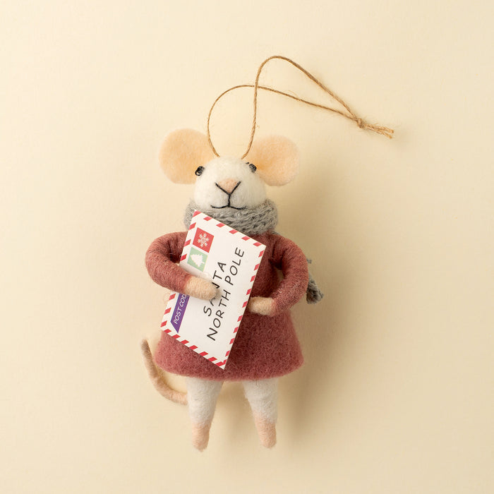 Holiday Mice - Letter to Santa Lucy Mouse