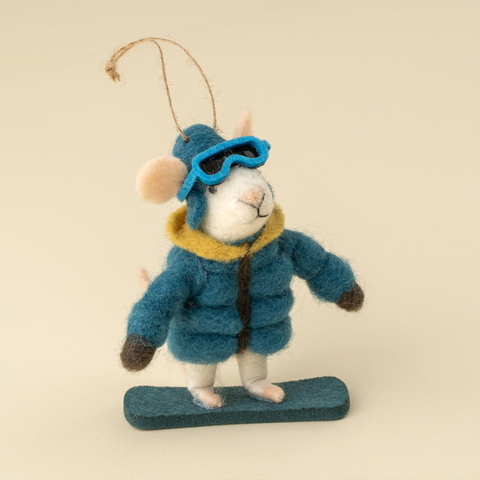 Holiday Mice - Snowboard Sidney Mouse