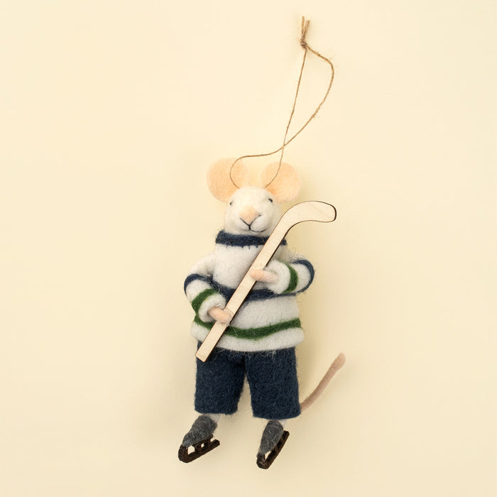 Holiday Mice - Hockey Hal Mouse