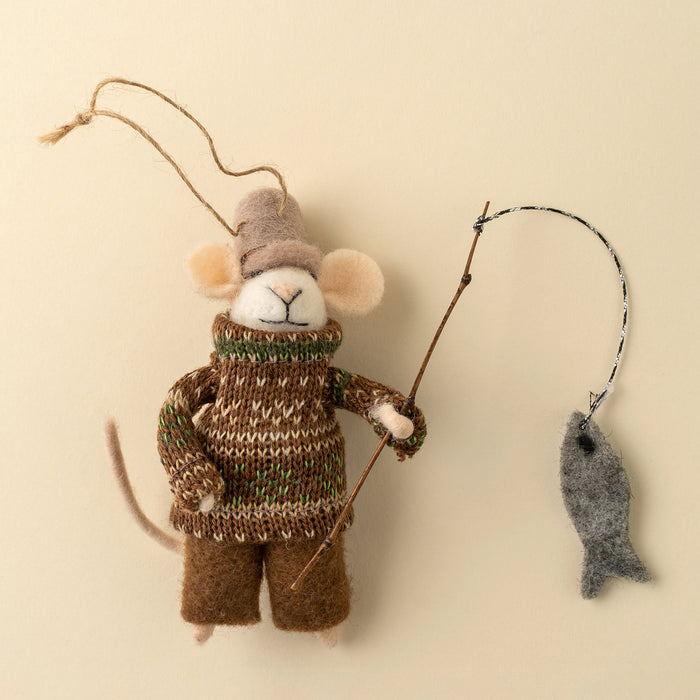 Holiday Mice - Fisherman Frank Mouse