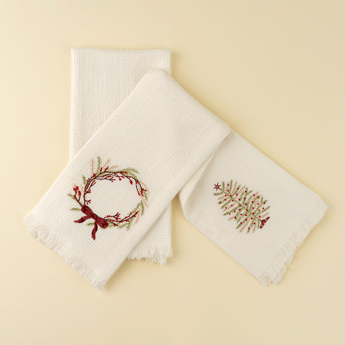 Embroidered Hand Towels