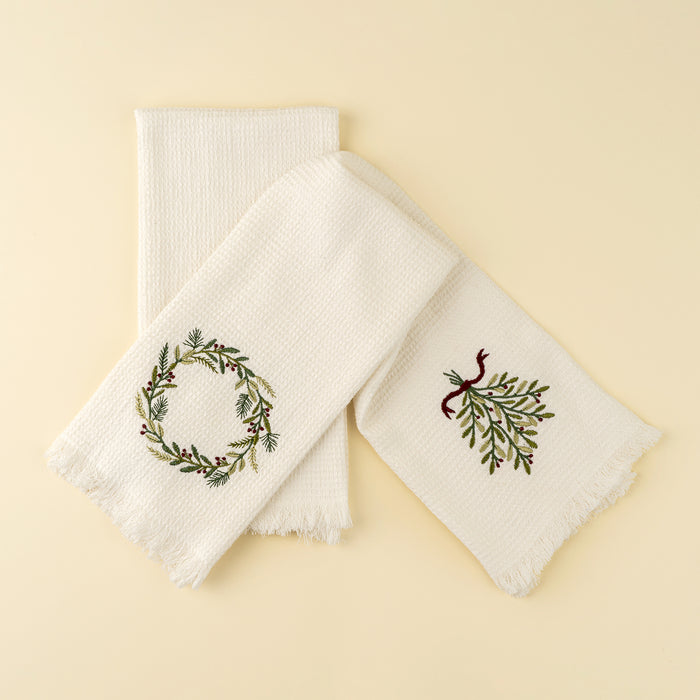Embroidered Hand Towels