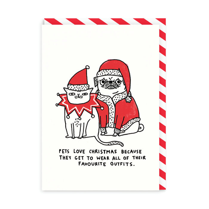 Card - Pets Love Christmas