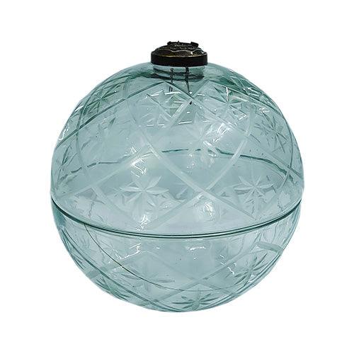 Glass Ornament Jar