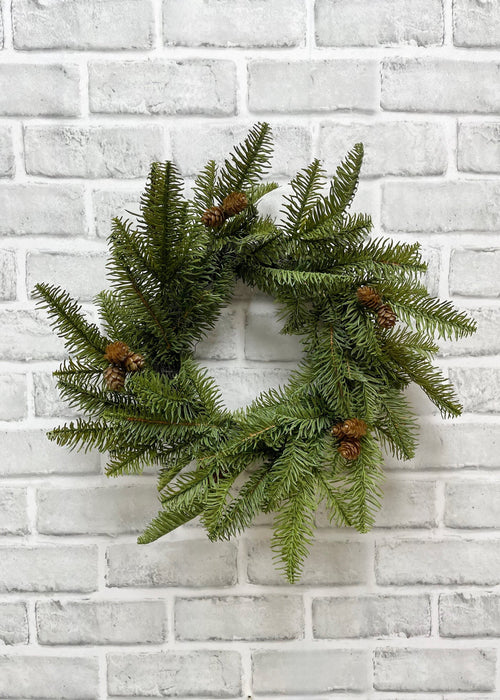Faux Fresh Touch Balsam & Fir Wreath