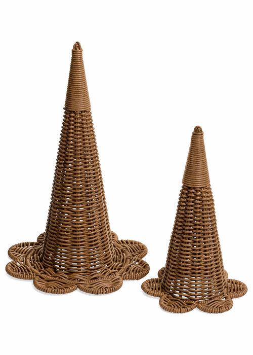 Rattan Witch Hat - Natural