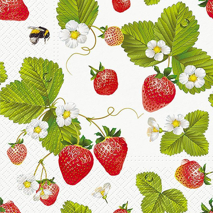Napkins - Strawberries