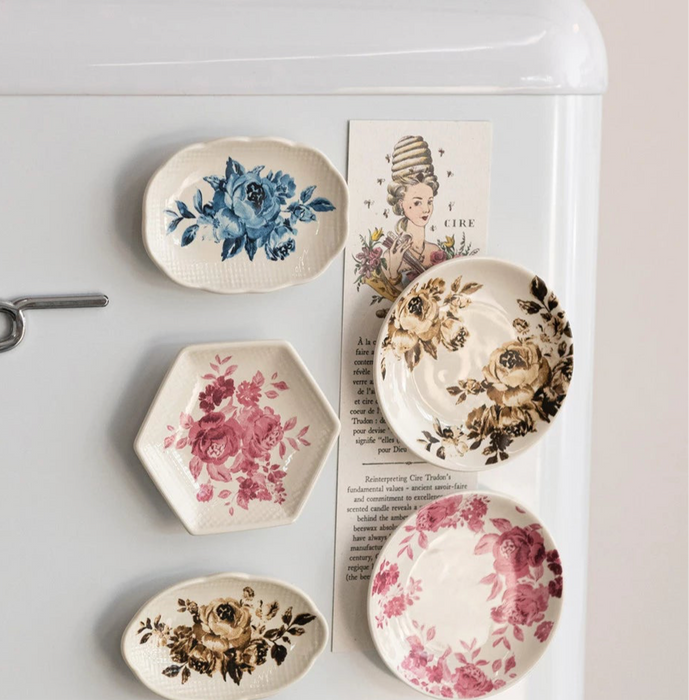 Stoneware Plate Shaped Magnet