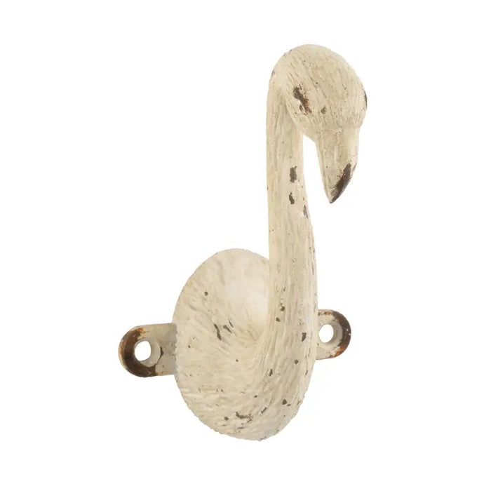 Cast Iron Flamingo Hook