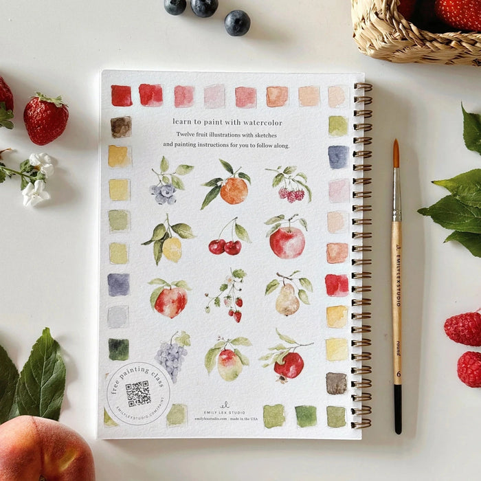 Watercolour Workbooks - Fruit